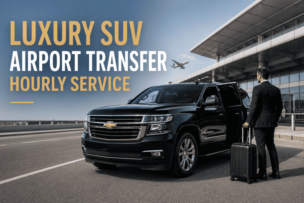 Luxury SUV Airport Transfer Hourly Service